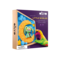 OKTO | DIY 3D Creative Air Dry Clay Modeling Kit for KIDS | "Little Worlds" BUNNY Moon| Wooden Frame 8.3x8.3 inch